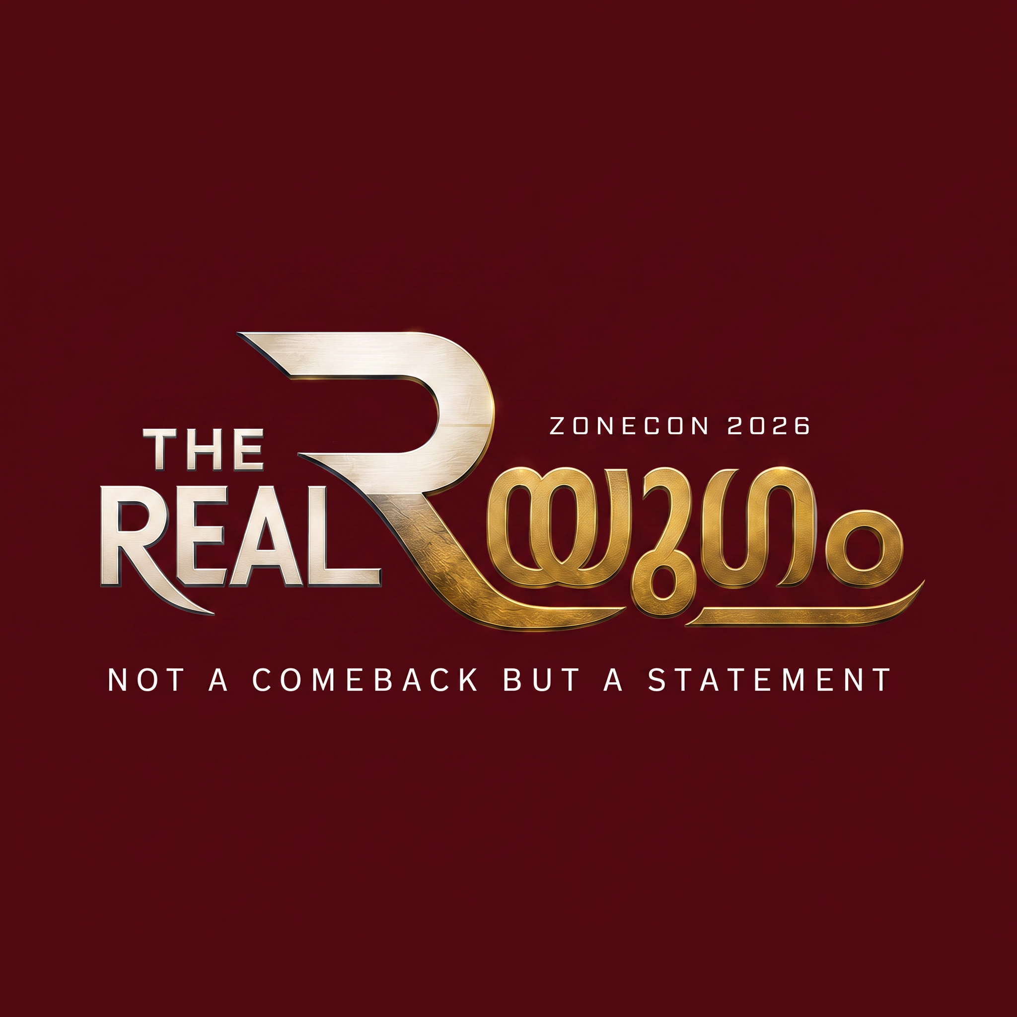 The Real യുഗം — Zonecon 2026